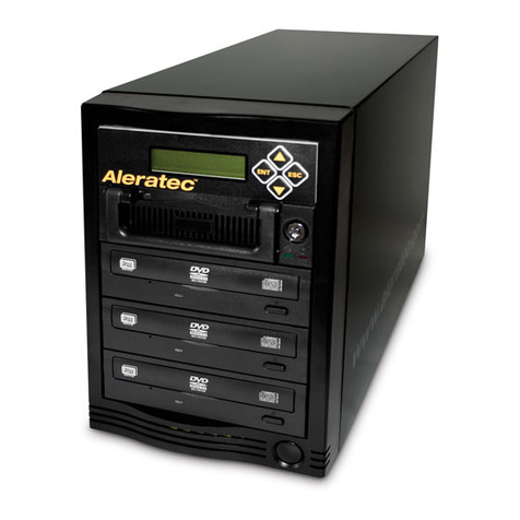 Aleratec 1:3 DVD/CD Copy Tower Pro HS user guide