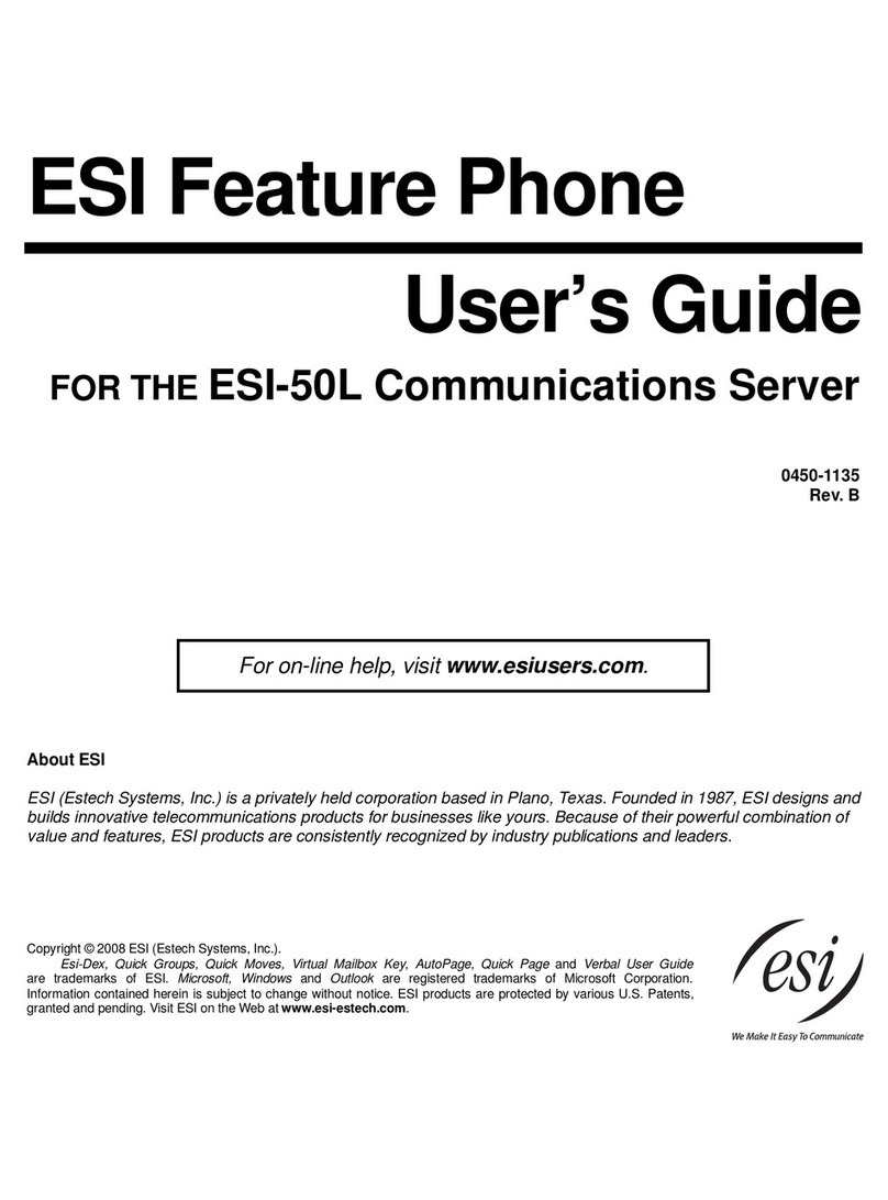 ESI 50L user guide