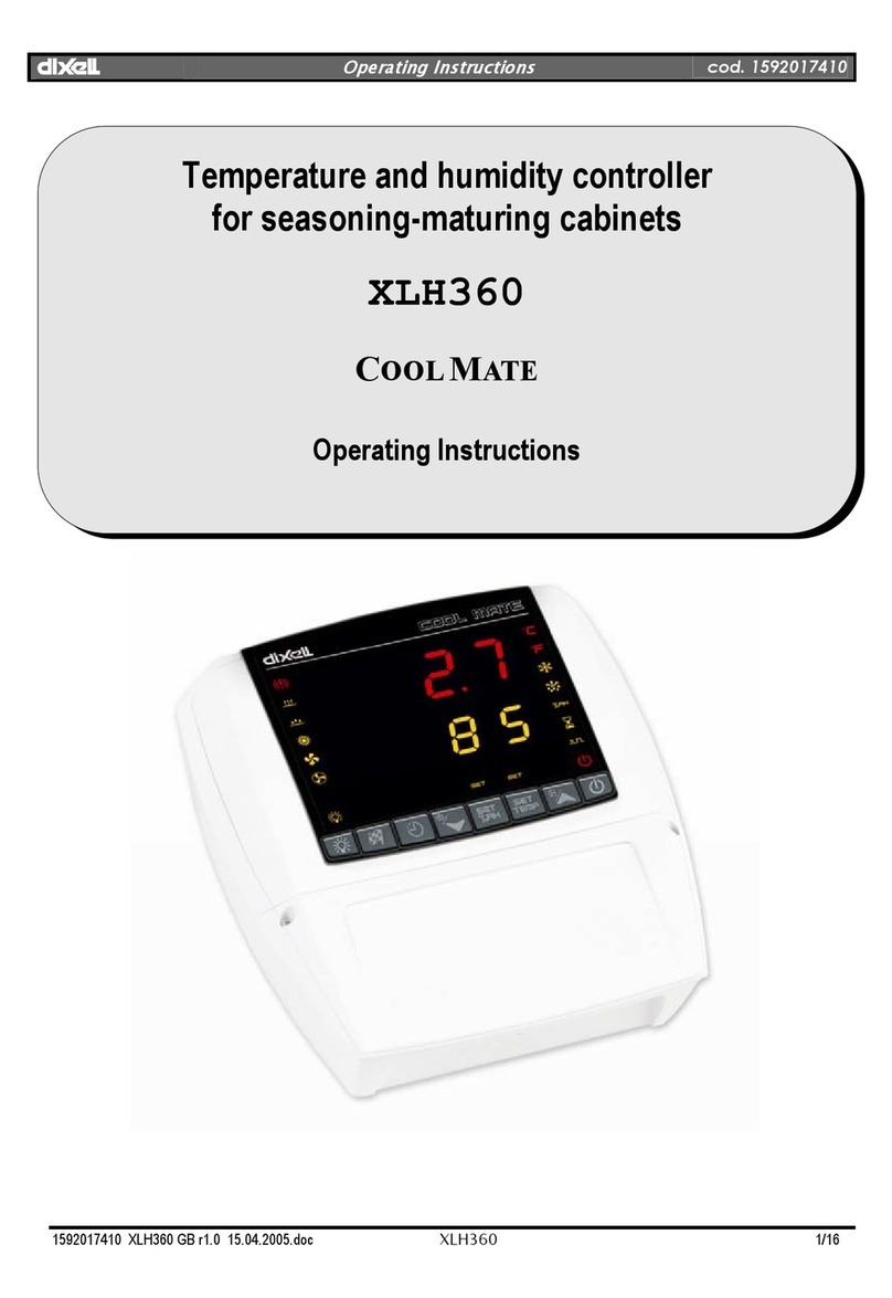 dixell COOL MATE XLH360 User manual