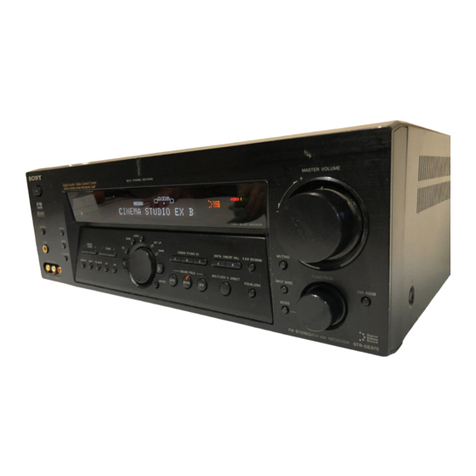 Sony STR-DE975 operating instructions