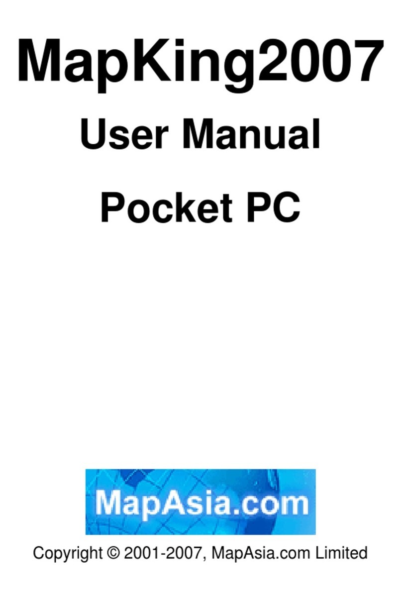 MapAsia MapKing2007 user manual