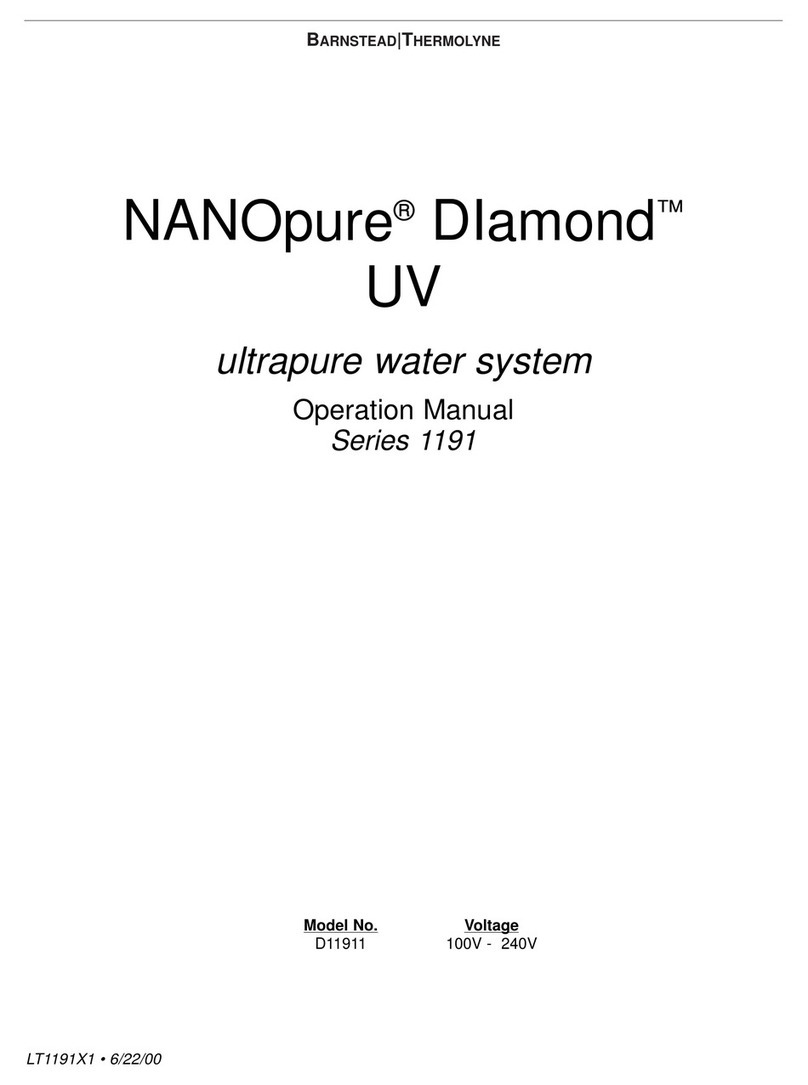 Barnstead|Thermolyne D11911 Operation manual
