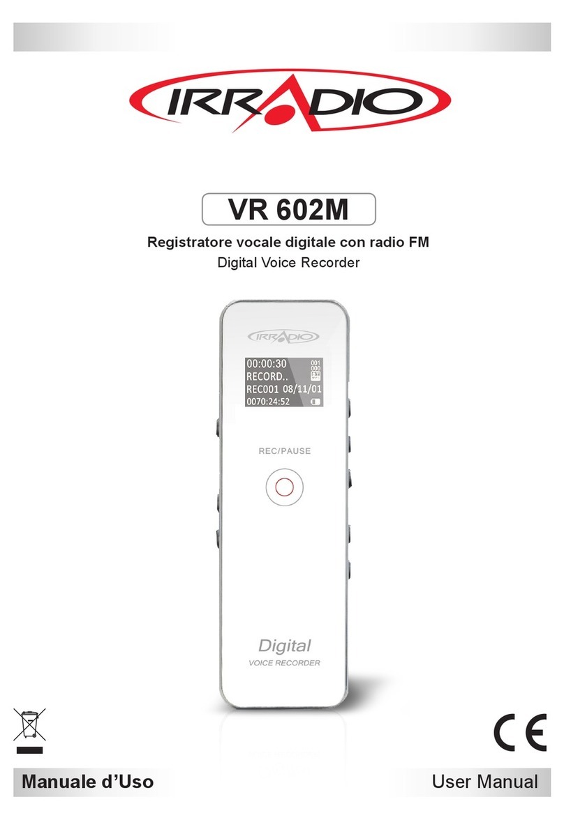 Irradio VR 602M user manual