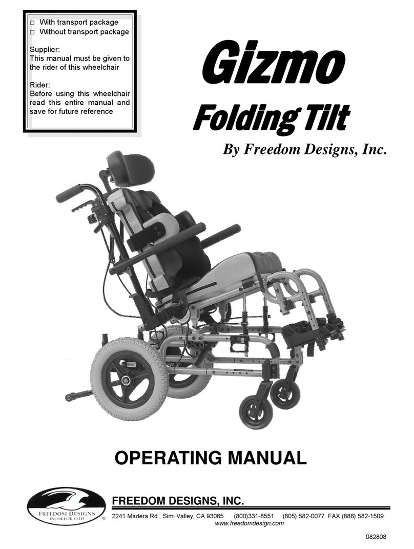 Freedom Designs Gizmo User manual