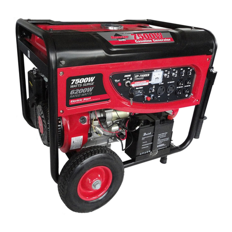 Smarter tools ST-GP7500EB User manual