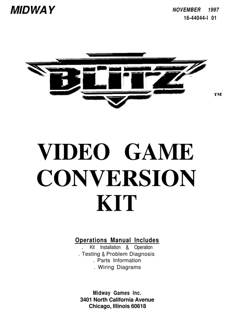 Midway Blitz Operation manual