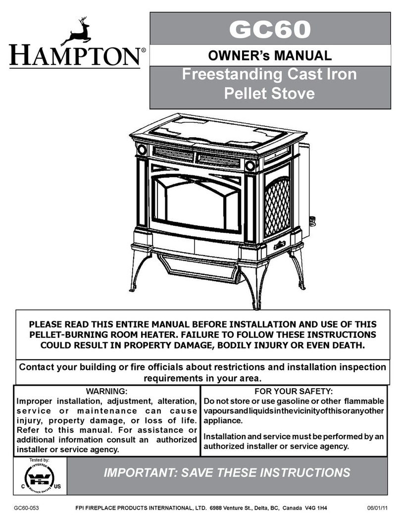 HAMPTON BAY Greenfire GC60 User manual