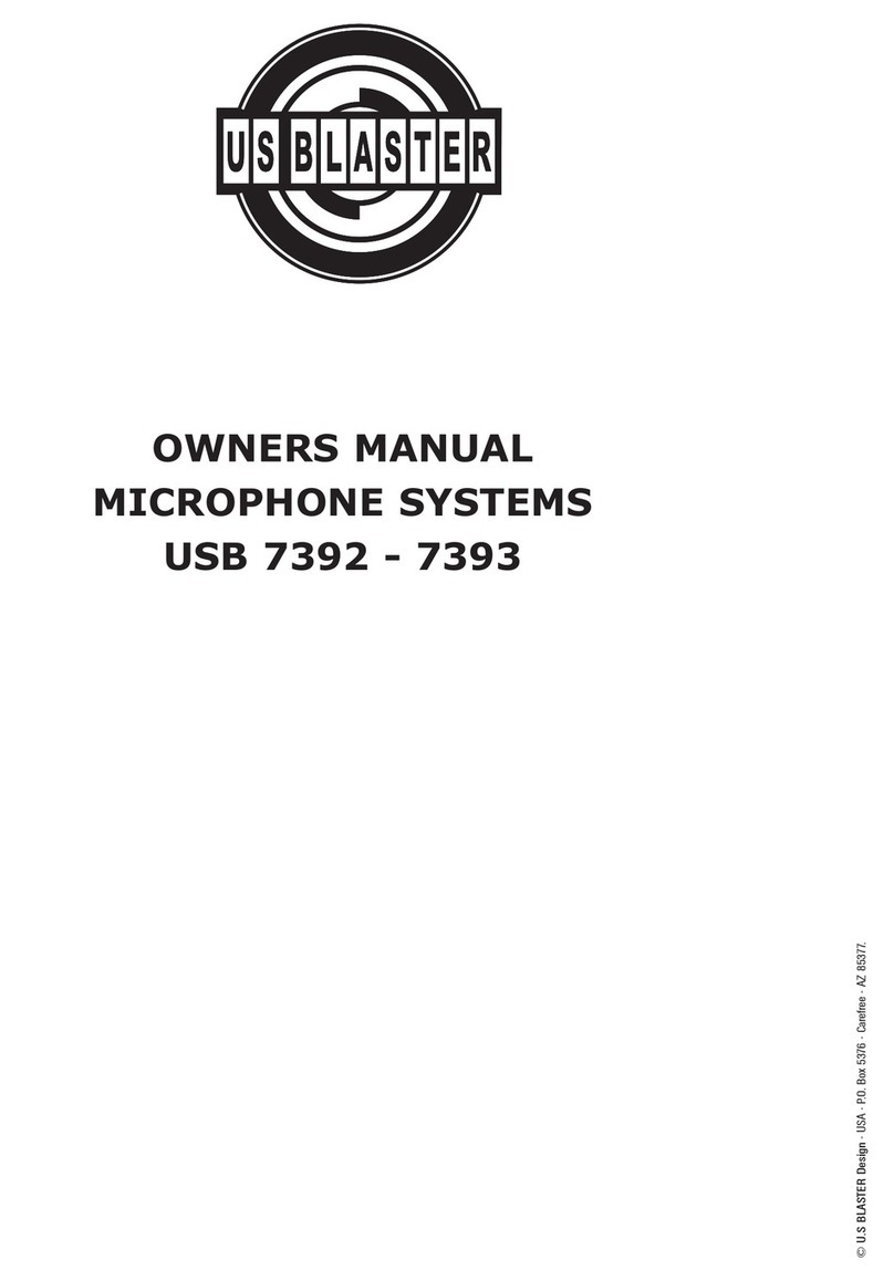 US Blaster USB 7393 User manual