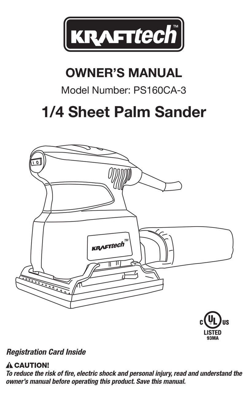 KRAFTtech PS160CA-3 owner's manual