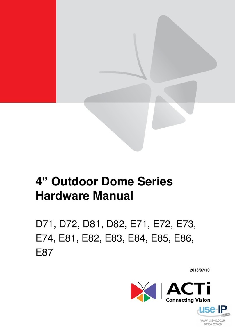 ACTi D71 User manual