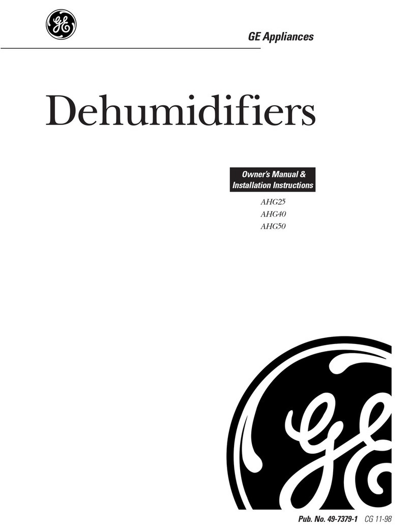 GE AHG25 Original instructions