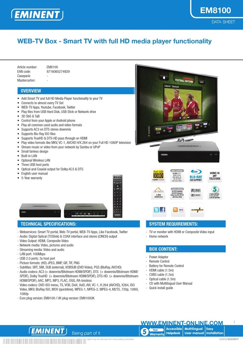 Eminent EM8100 datasheet