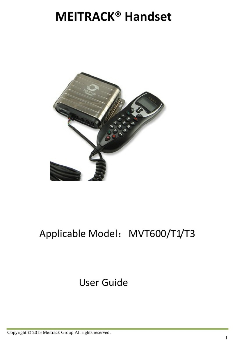 MeiTrack iButton MVT600 User manual