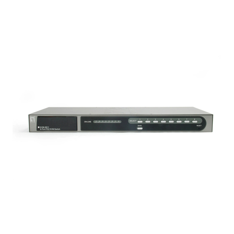 LevelOne KVM-0811 User manual LevelOne KVM-0811 User manual