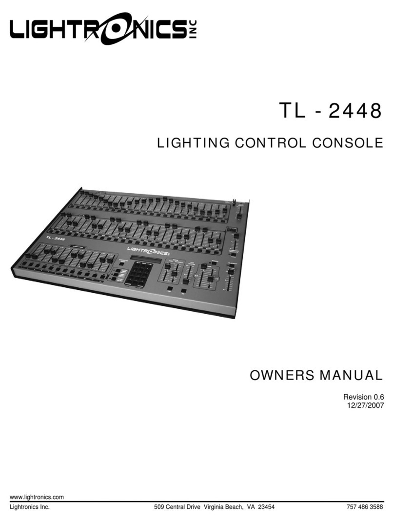 Lightronics TL - 2448 User manual