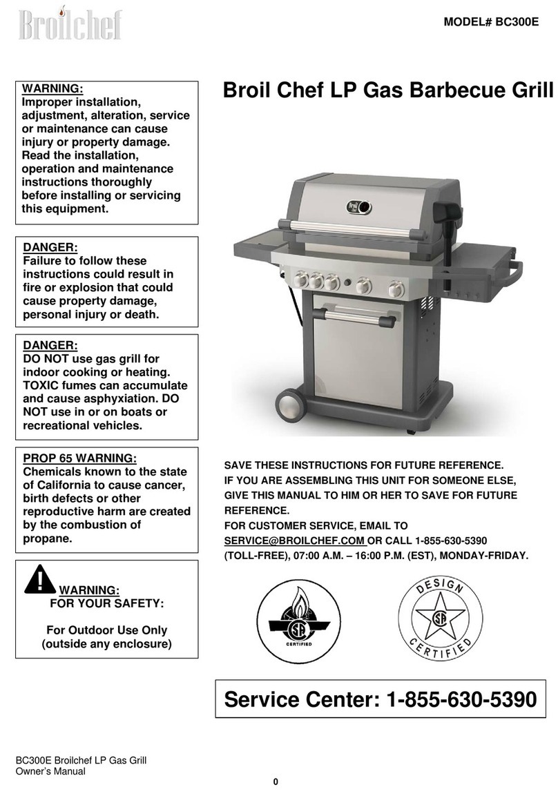 Broil King BC300E owner's manual