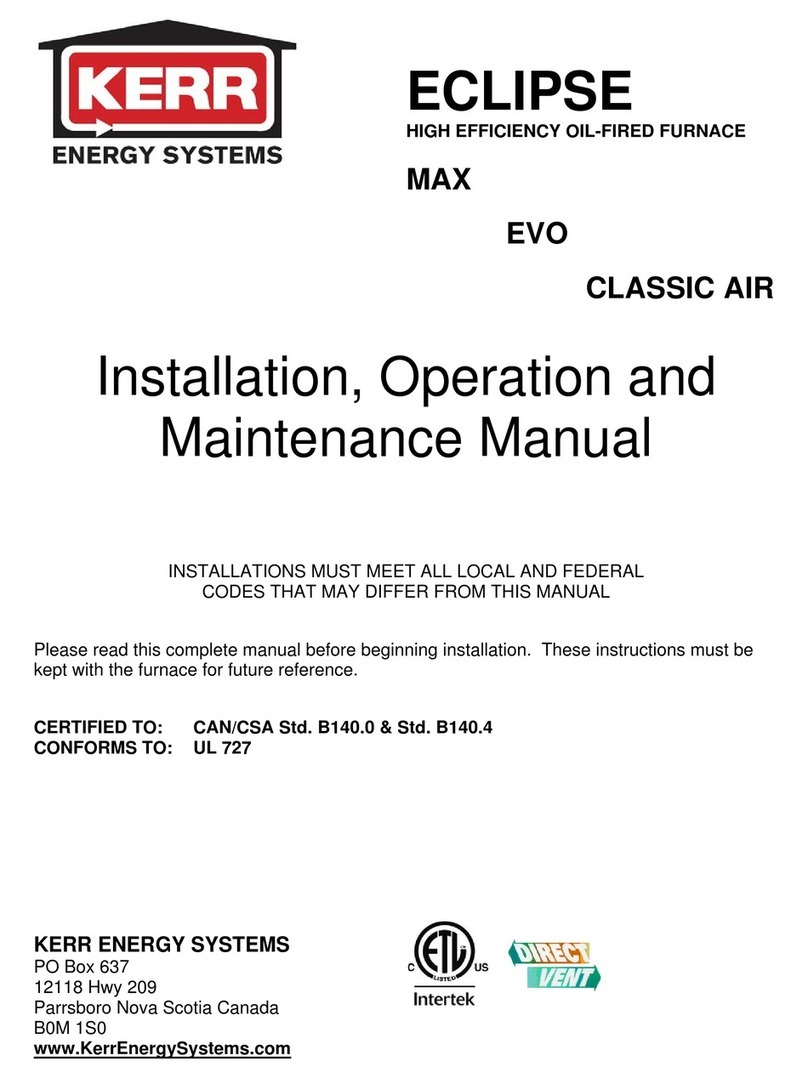 KEER ECLIPSE MAX Installation, operation and maintenance manual