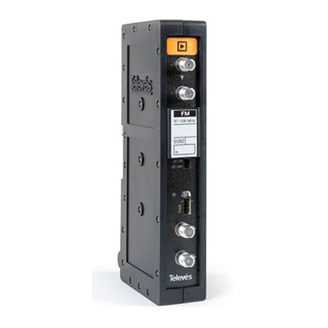 Televes T-03 user manual