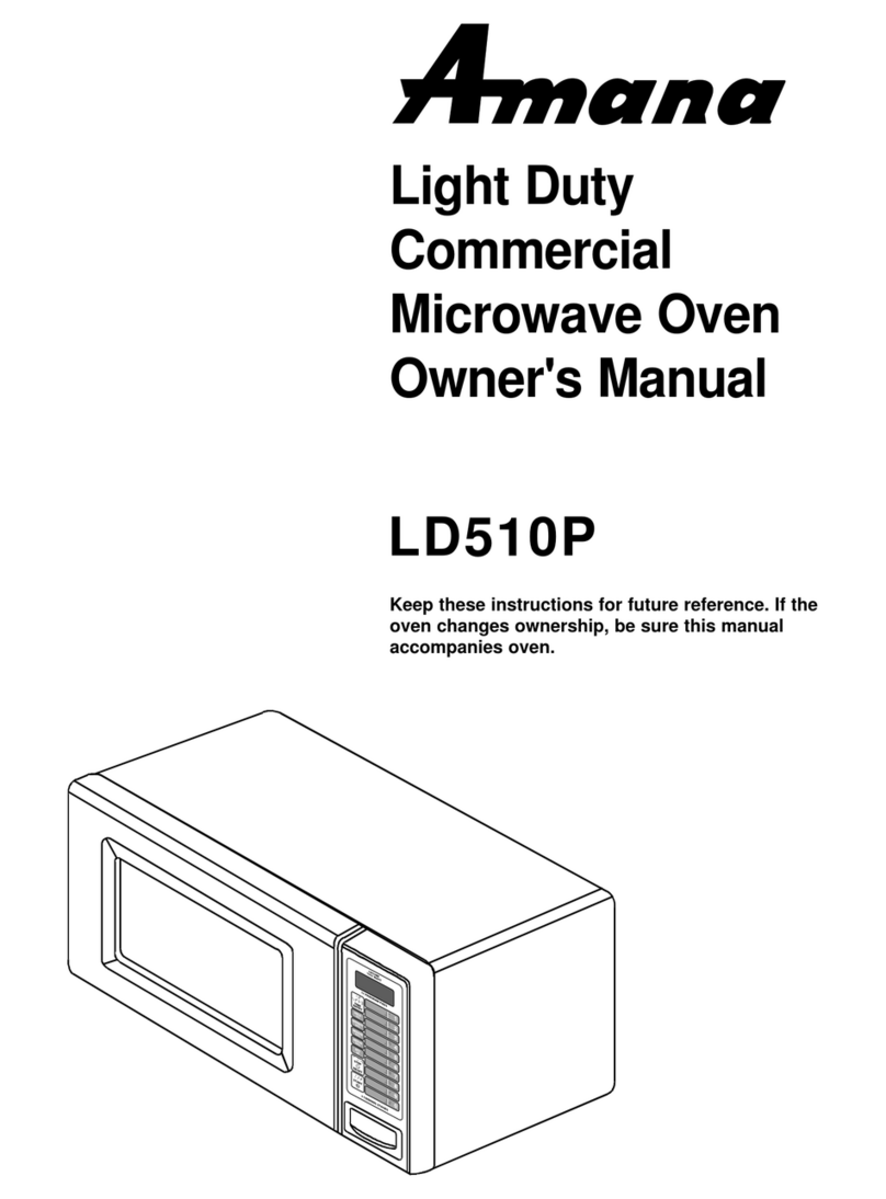 Amana LD510P User manual