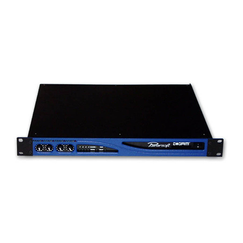 powersoft Digam Q Series User manual