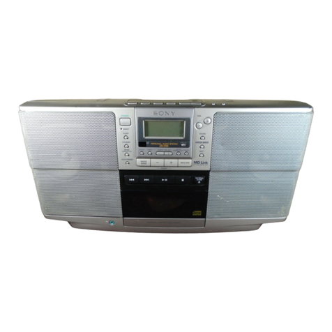 Sony ZS-D50 Operating Instructions  (primary... User manual