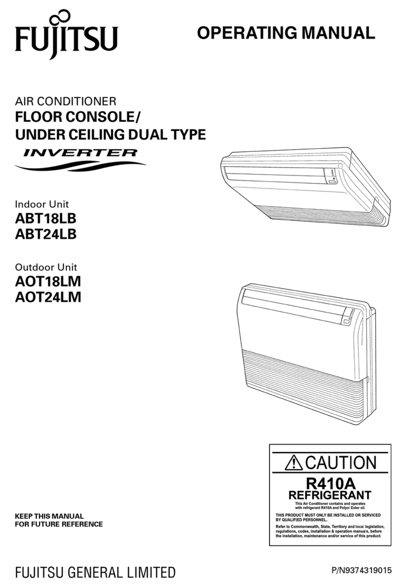 Fujitsu ABT18LB operating manual