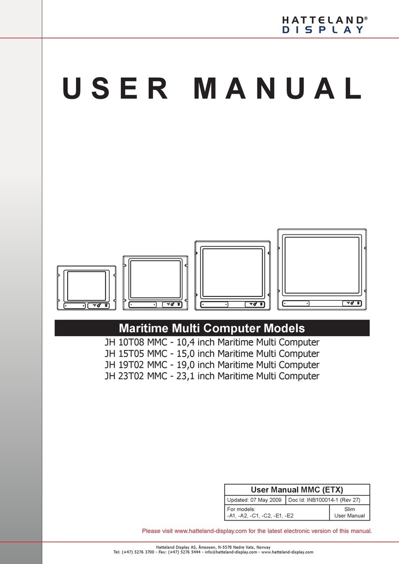 Hatteland JH 23T02 MMC User manual