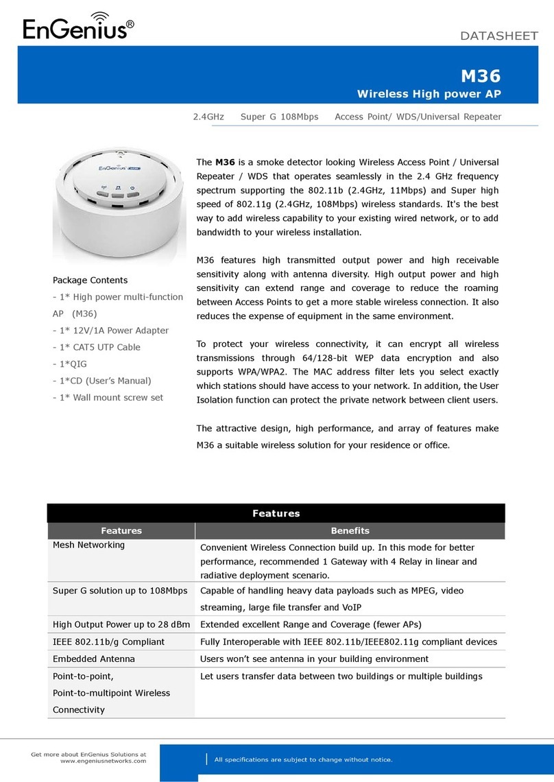 EnGenius M36 User manual