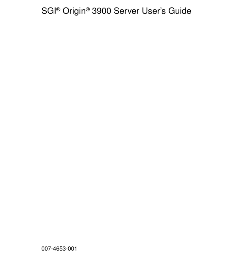 Silicon Graphics Origin 3900 User manual