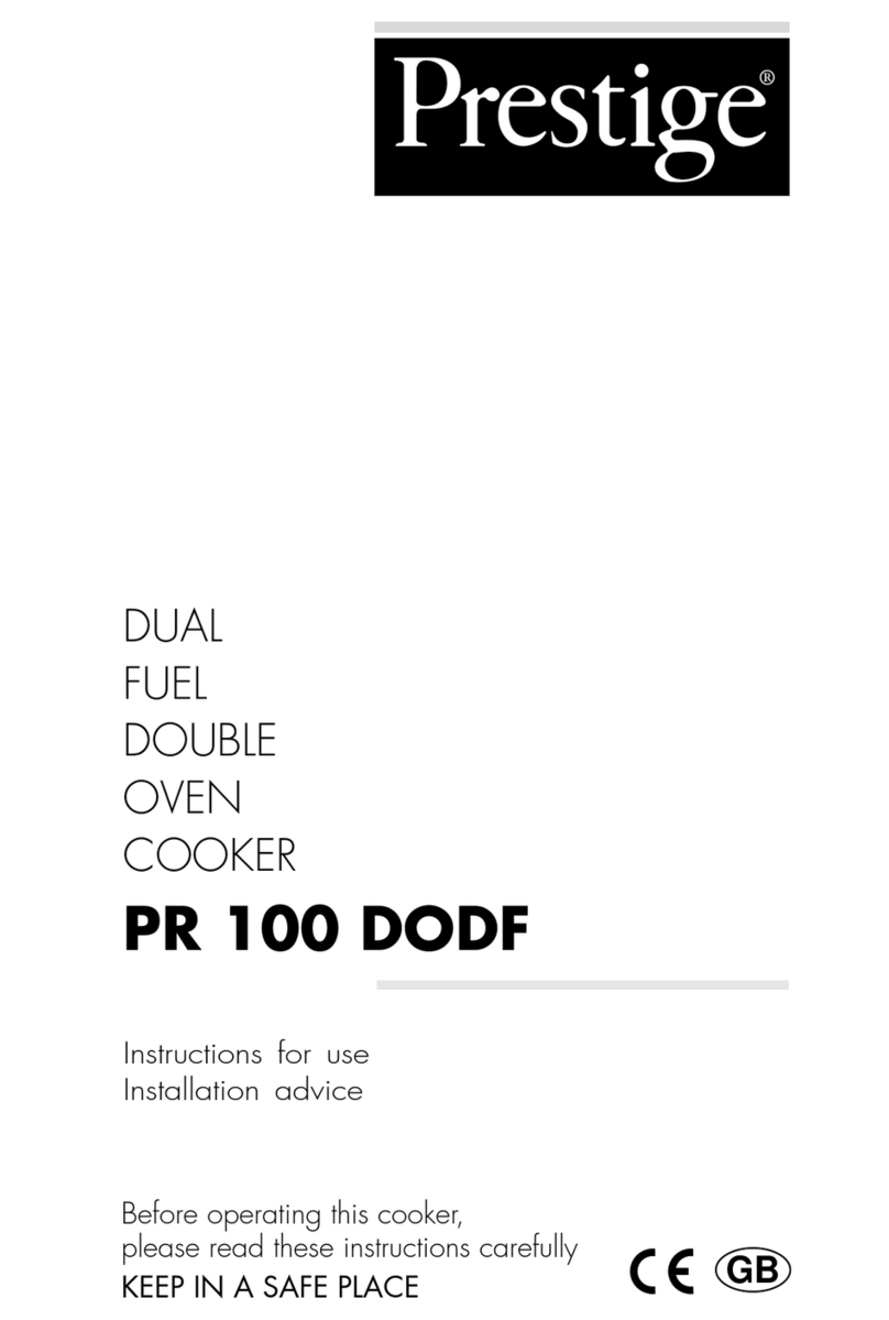 Prestige PR 100 DODF Instructions for use