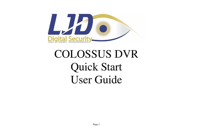 LJD Digital Security COLOSSUS Quick start user guide