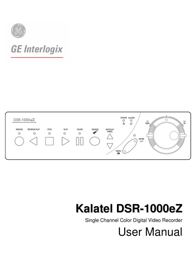 KALATEL DSR-1000eZ User manual
