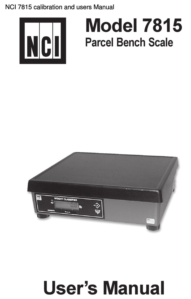 NCI 7815 User manual