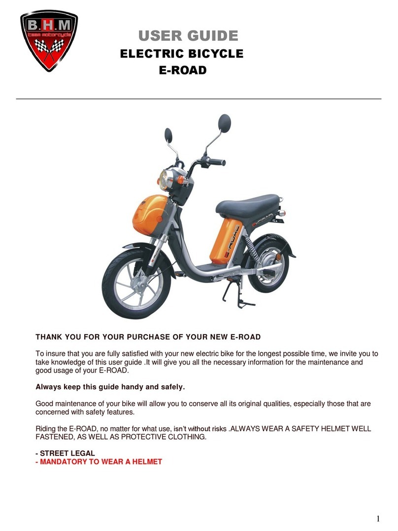 B.H.M E-ROAD user guide