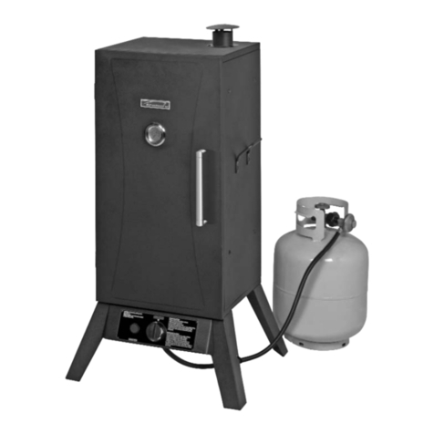 Kenmore Gas smoker 125.15884800 User manual
