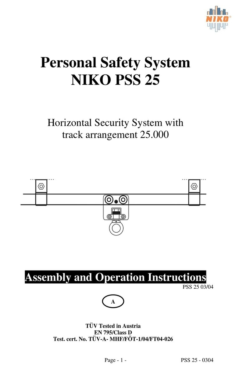 Niko PSS 25 Parts list manual
