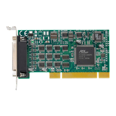 Advantech PCI-1757UP User manual