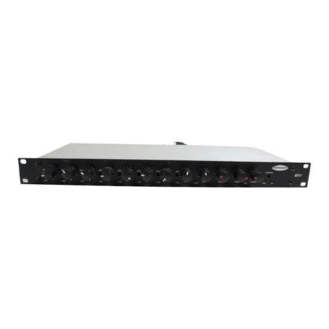 Biamp 801I Operation manual