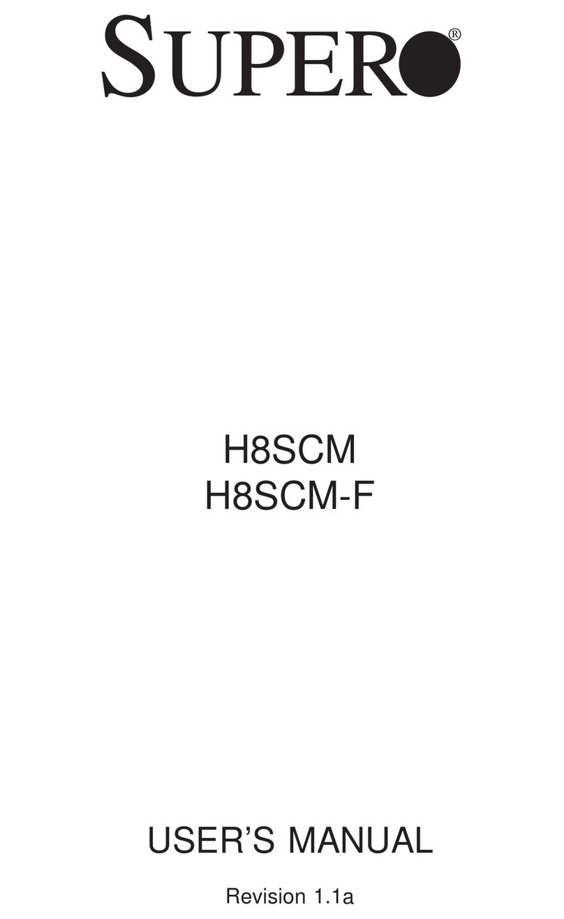 Supermicro H8SCM User manual