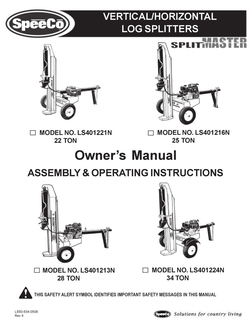 SpeeCo LS401221N User manual