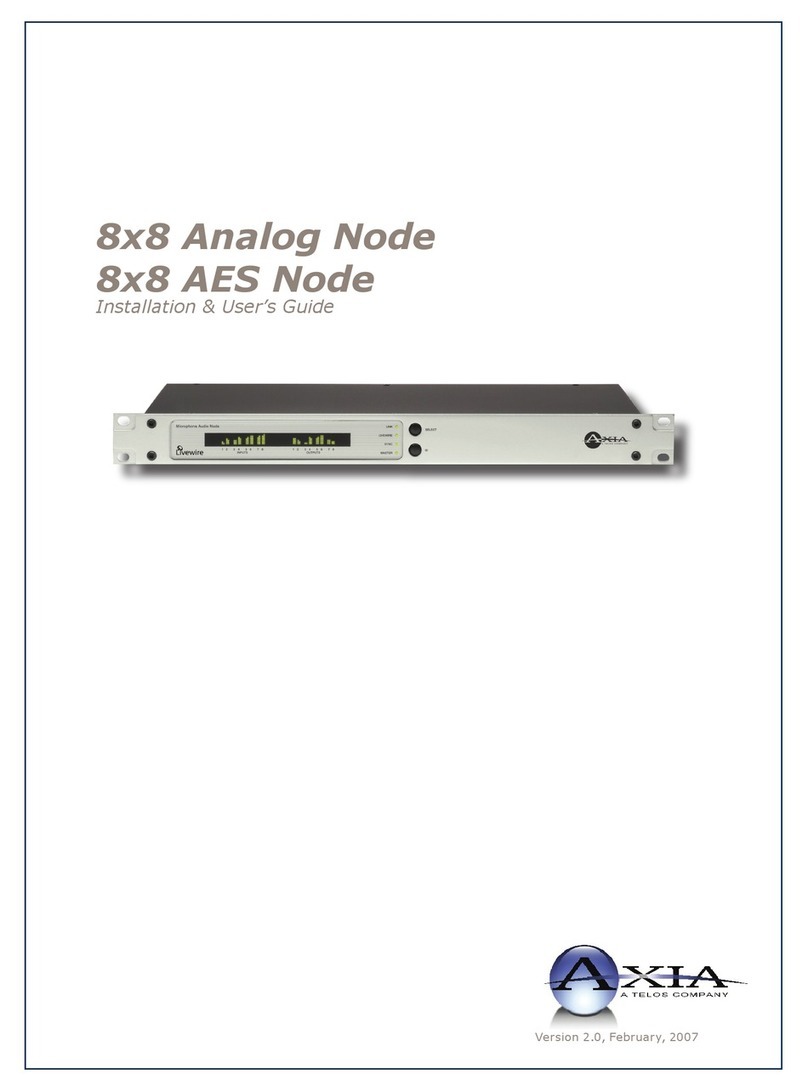 Axia CHT941 owner's manual