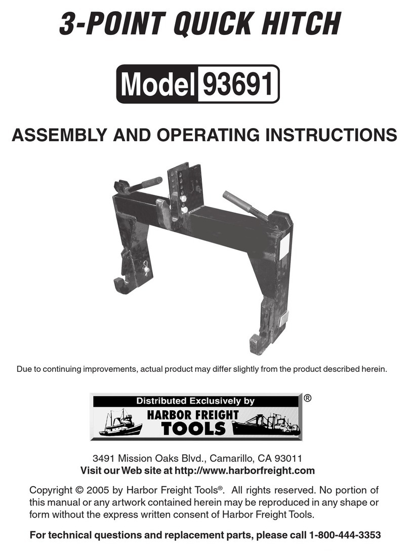 Harbor Freight Tools 93691 User manual