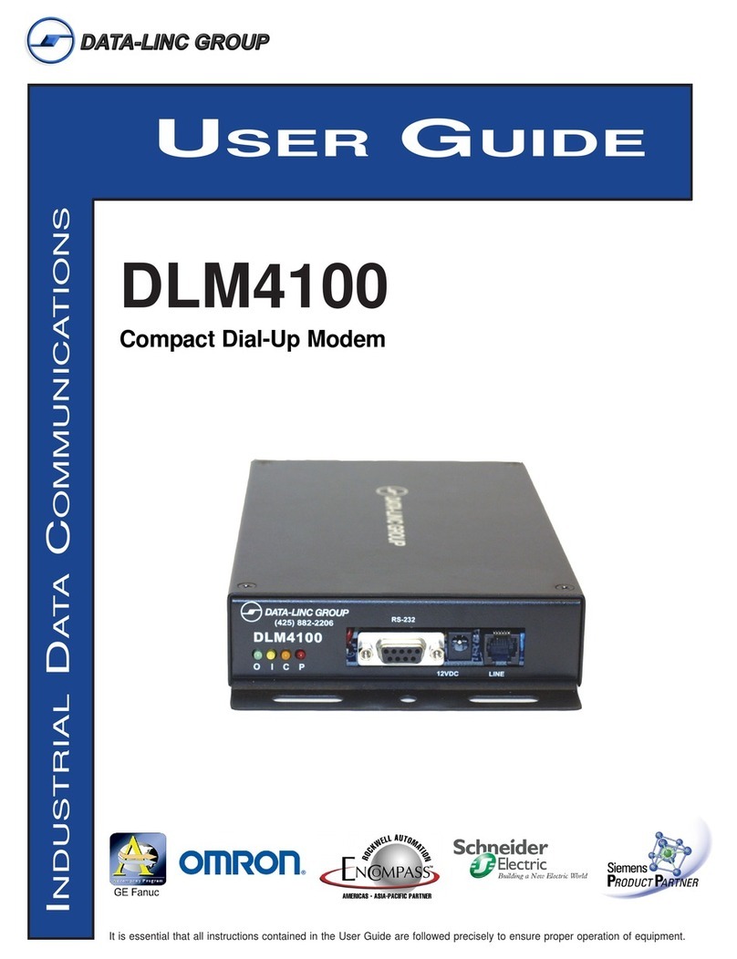 Data-Linc Group DLM4100 User manual
