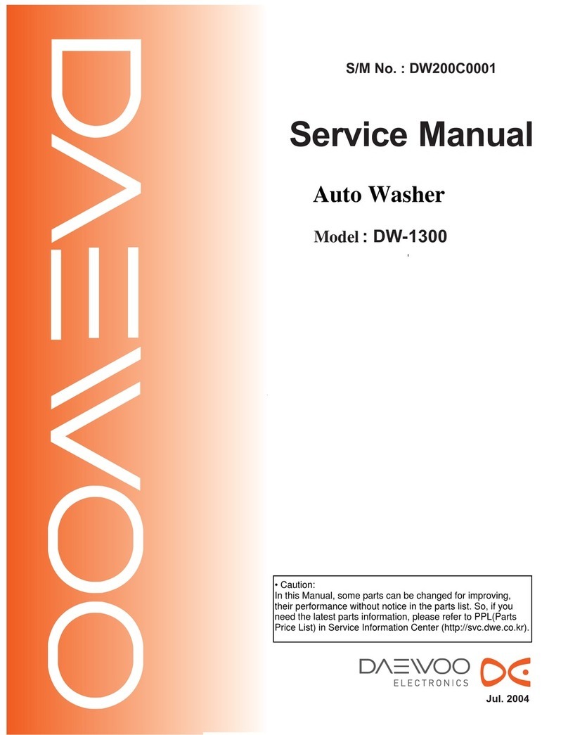 Daewoo DW-1300 User manual
