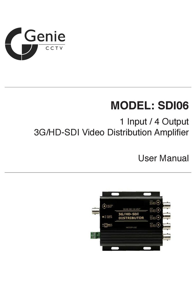 Genie CCTV SDI06 user manual
