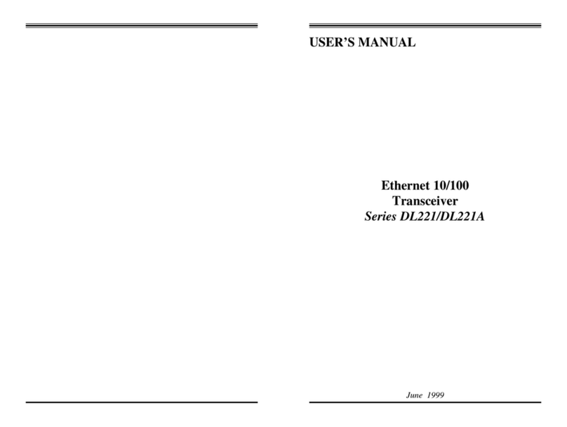 Radiant Communications DL221 Series user manual
