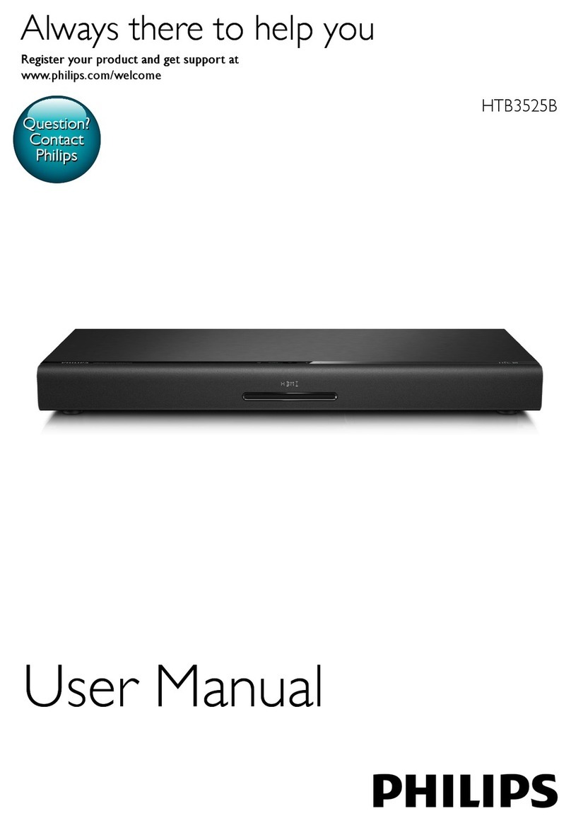 Philips HTB3525B User manual