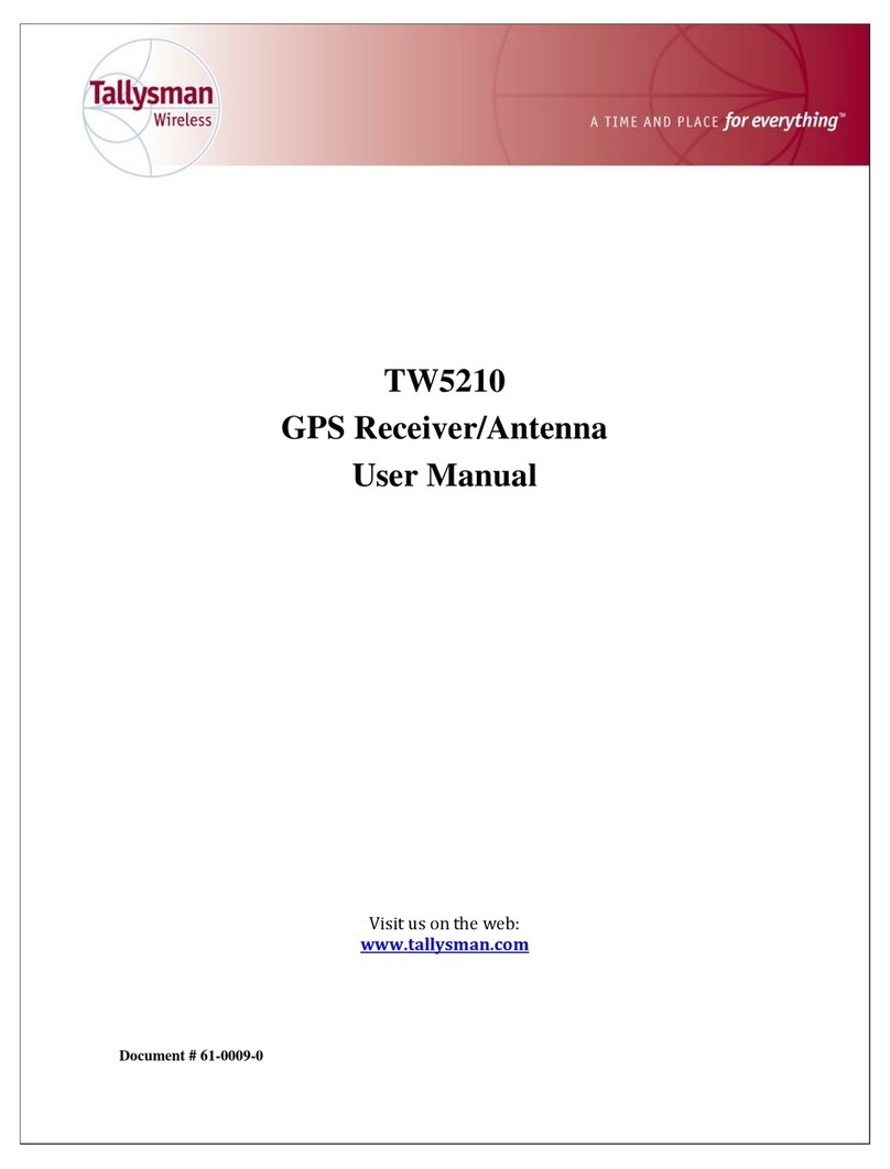 Tallysman TW5210 user manual