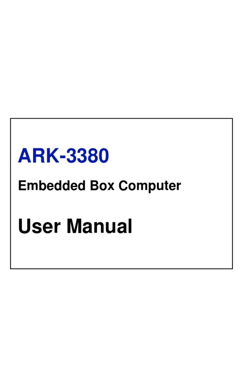Advantech ARK-3380 User manual