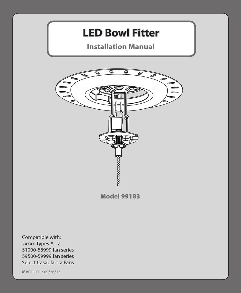 Hunter 99183 User manual Hunter 99183 User manual